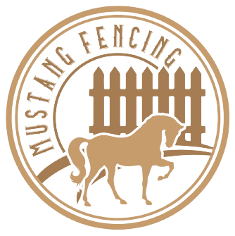 Mustang Fencing and Gates Logo