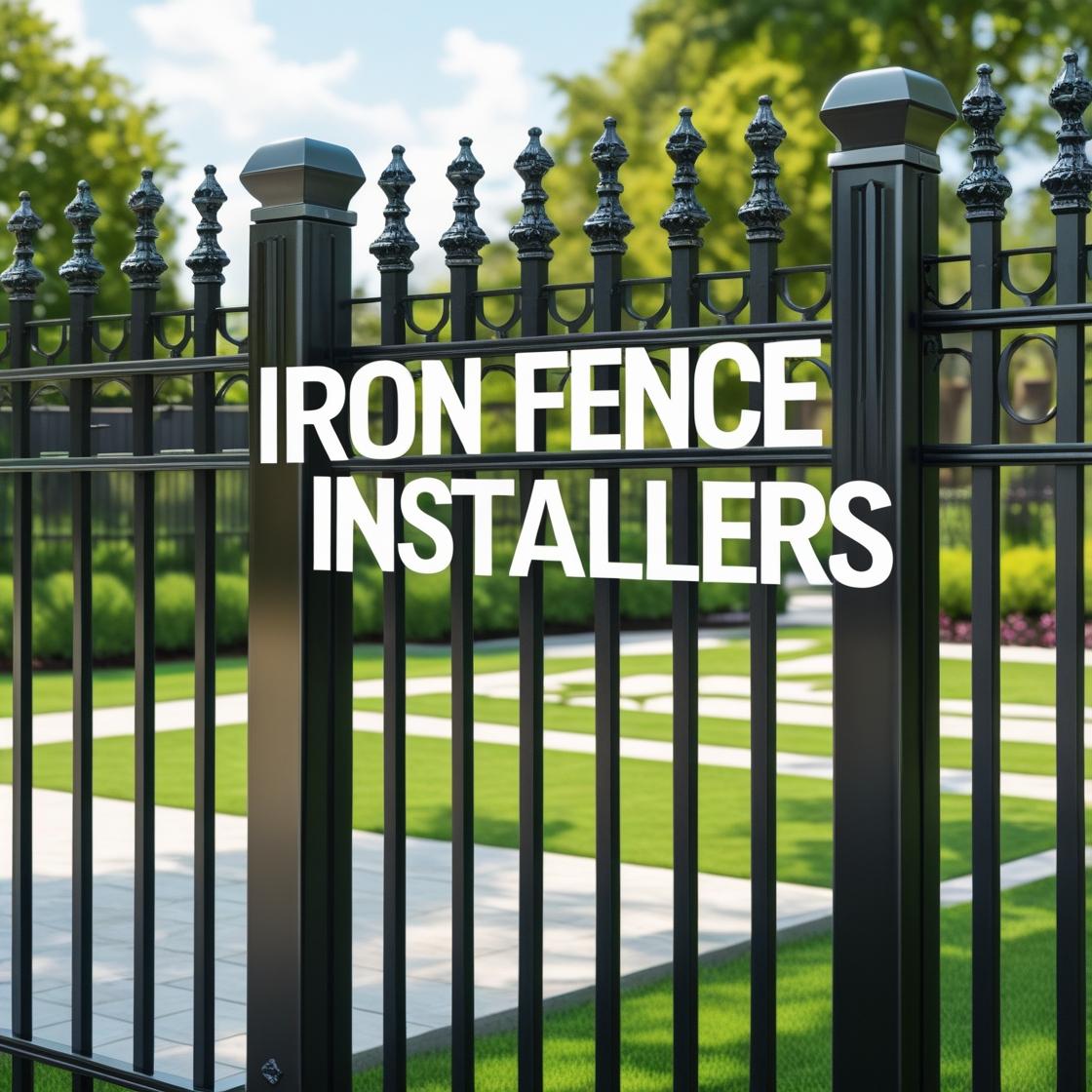 Iron Fence Installer Houston