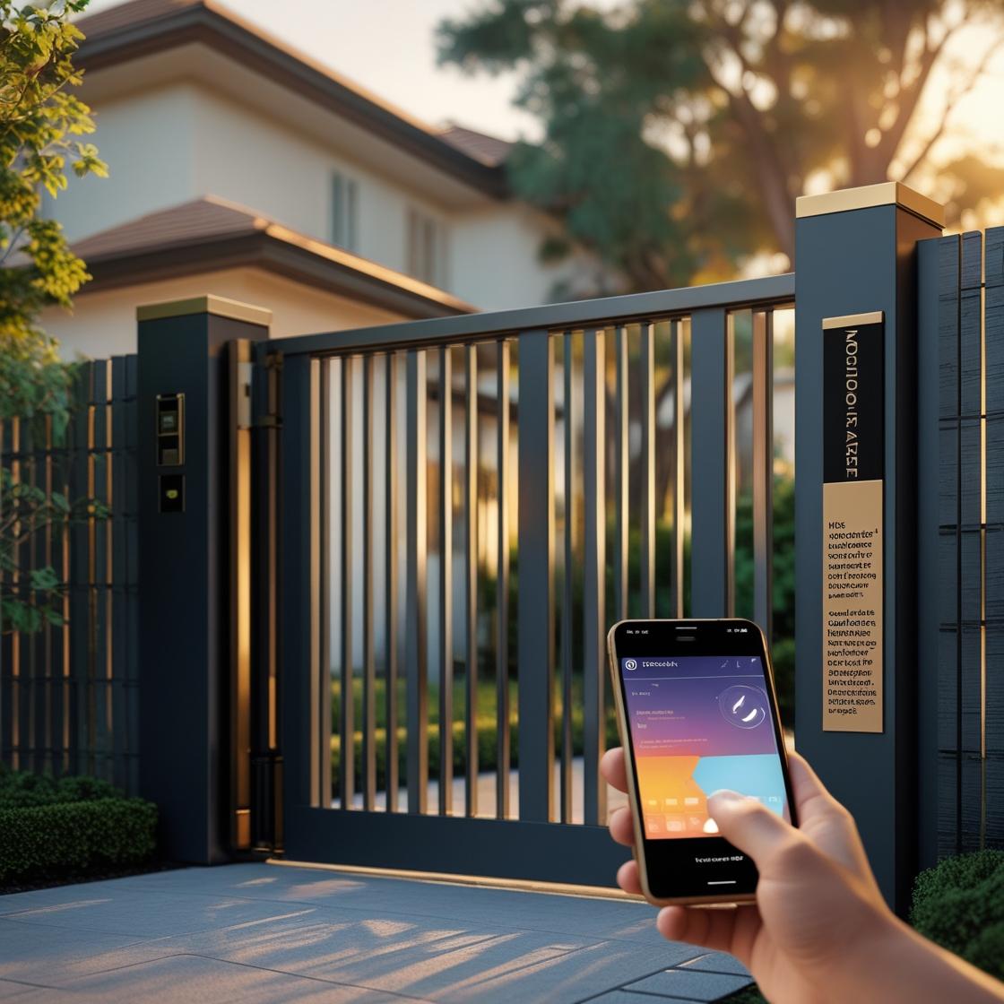 Smart Home Gate Houston