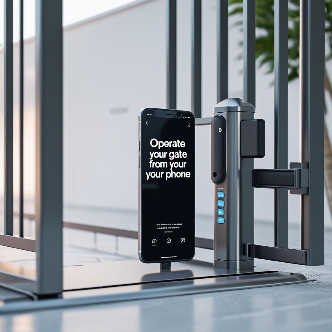Smartphone Gate Control Houston